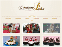 Tablet Screenshot of cristianolouro.com